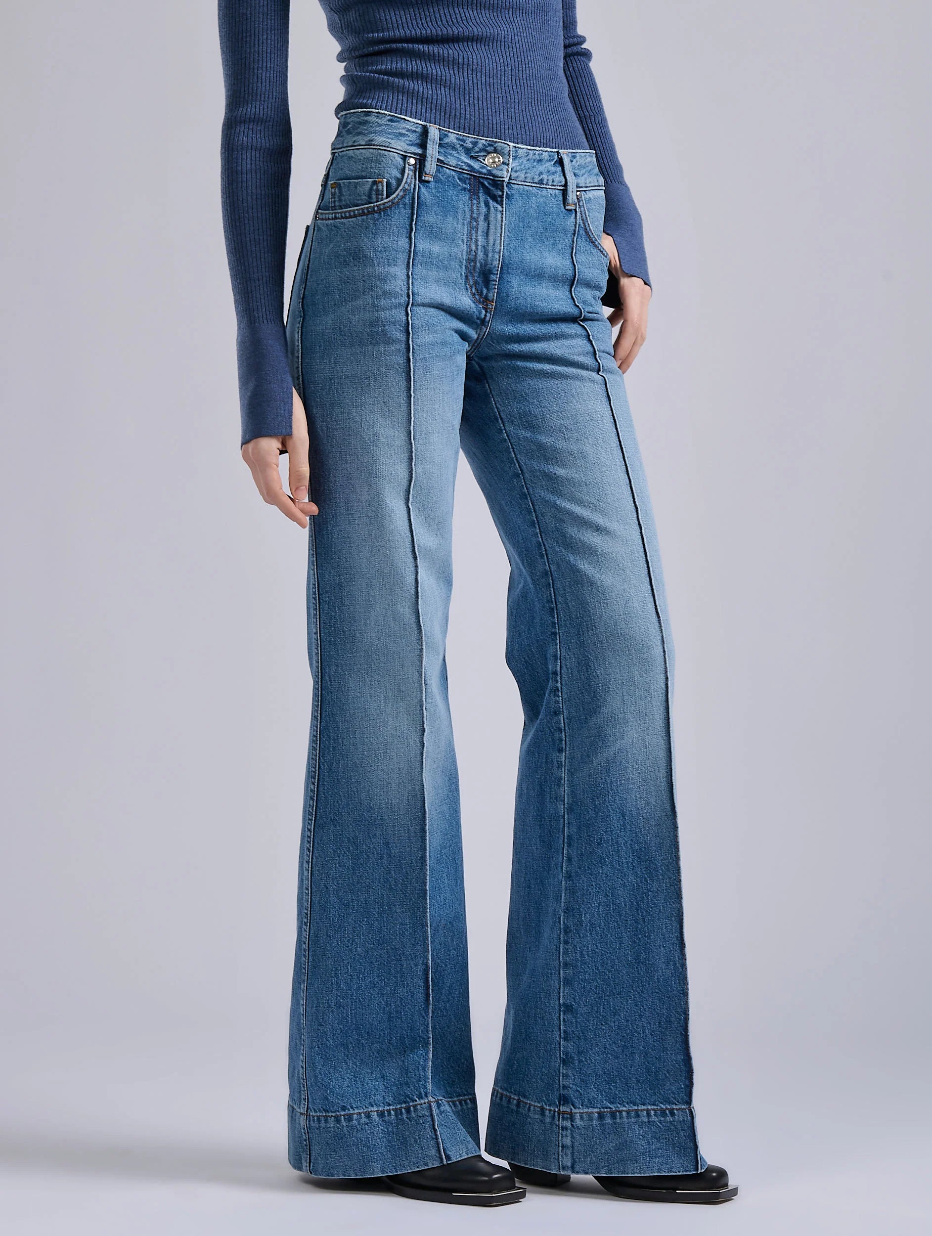 Barbara Bui Flare Jeans F1624FLF_30