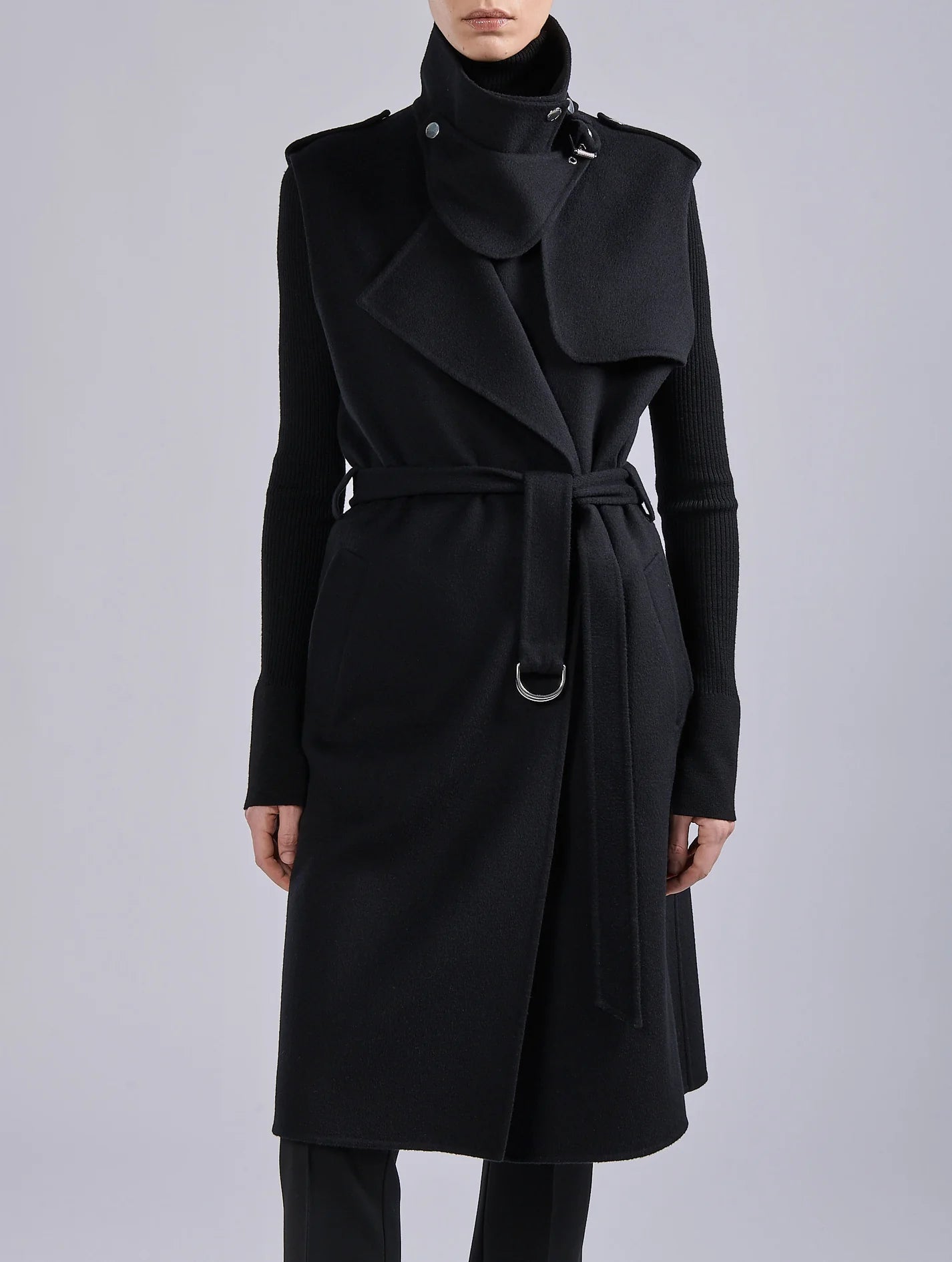 Barbara Bui Coat with Short Sleeves