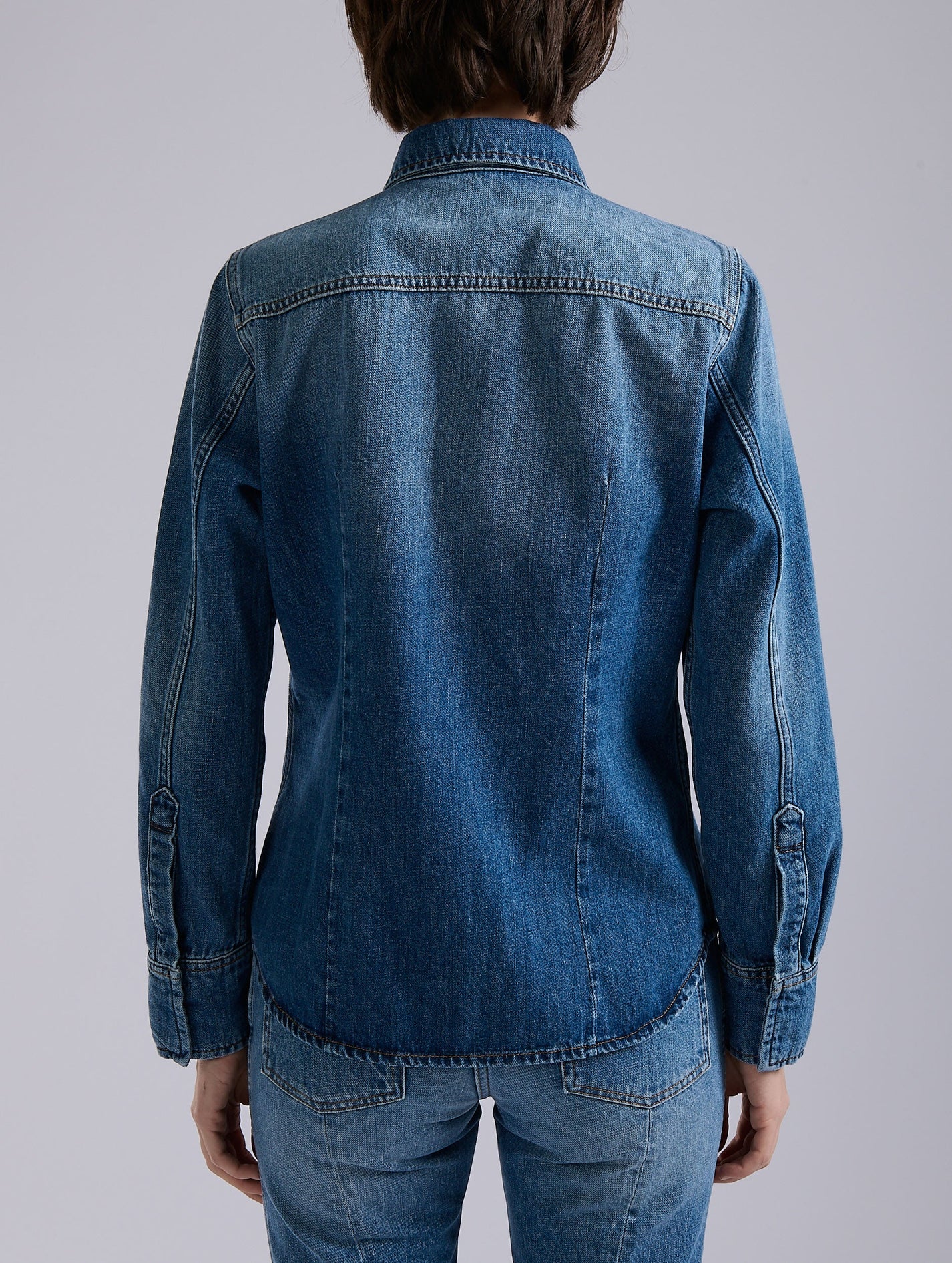 Barbara Bui Denim Shirt Jacket