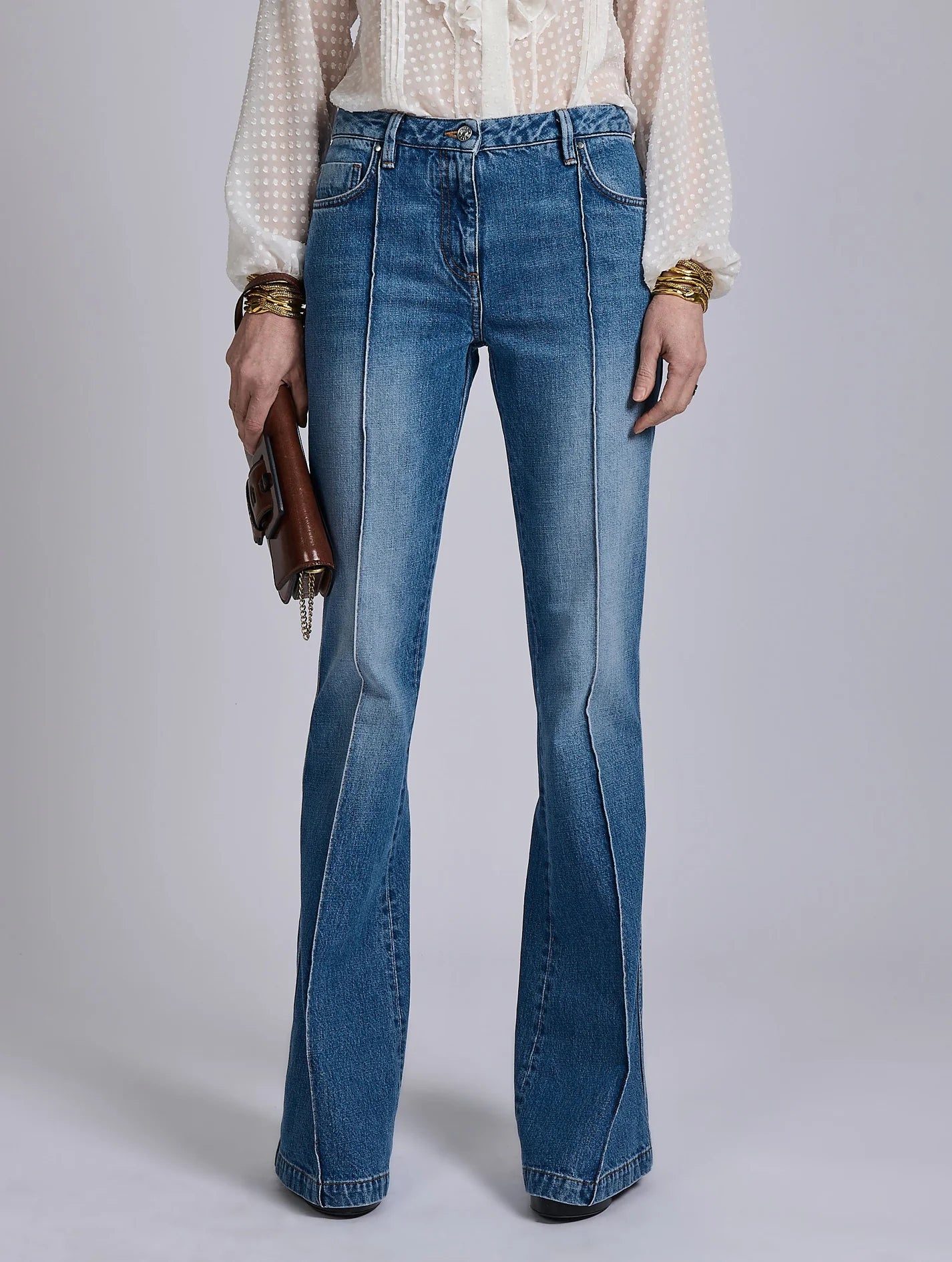 Barbara Bui Flared jeans with high waist