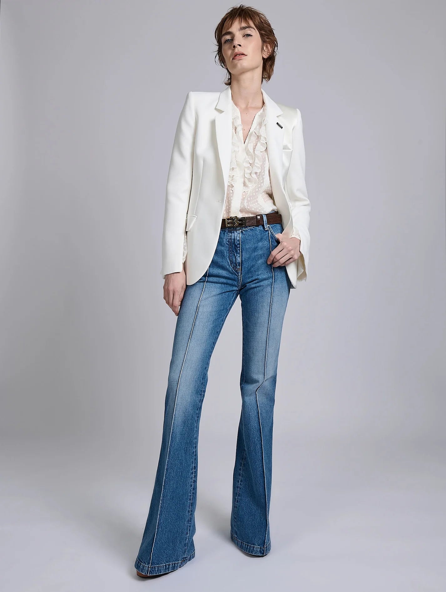 Barbara Bui Flared jeans with high waist