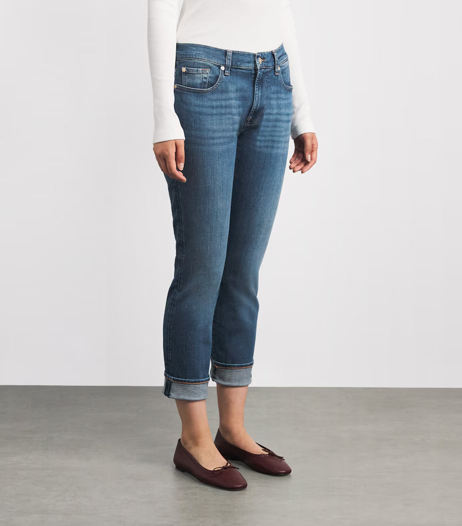 7 For All Mankind Relaxed Skinny Retro Fade With 7UC30C12-1ZT