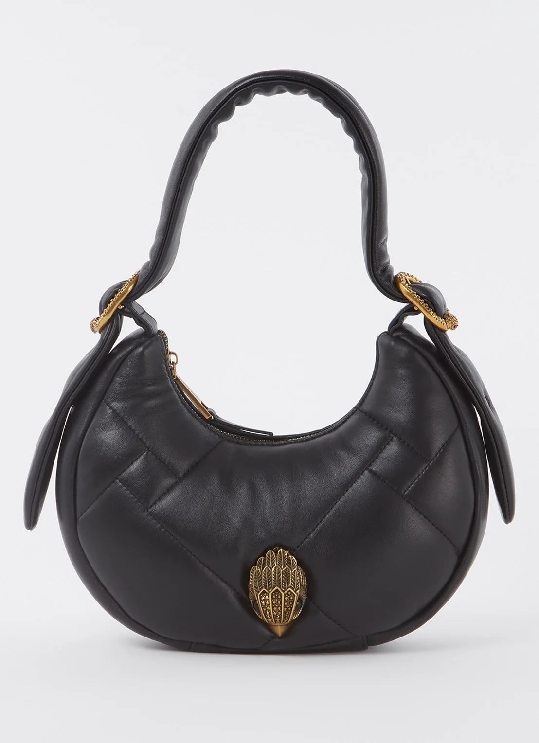 KURT GEIGER Kensington Puff MD Hobo Bag Leather