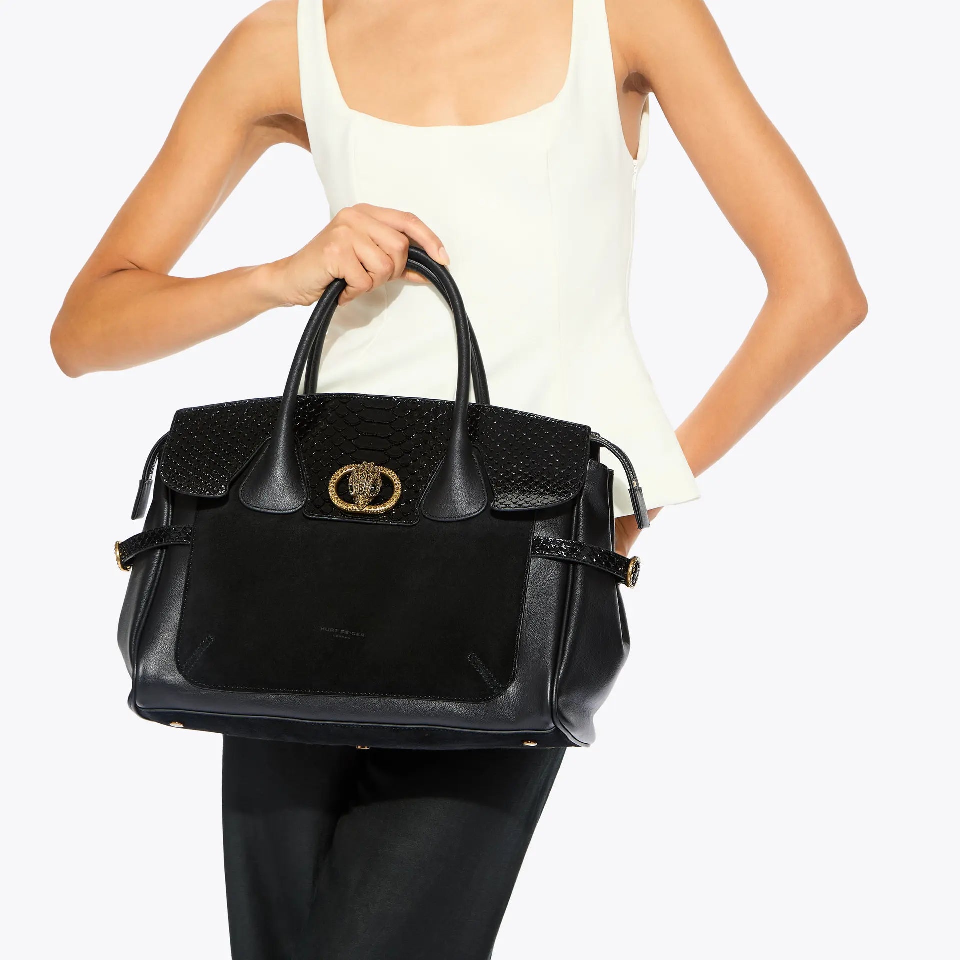 Kurt Geiger Chelsea Tote Bag Black