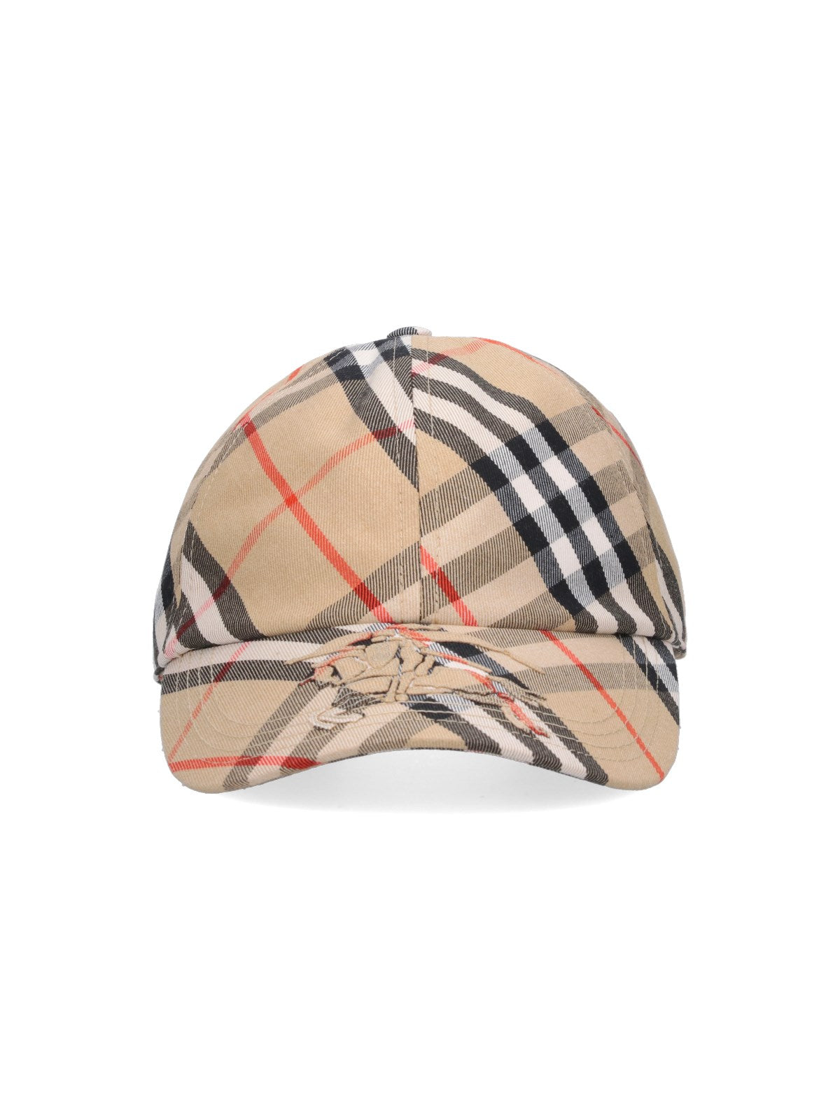 BURBERRY Check Heren Baseball Cap