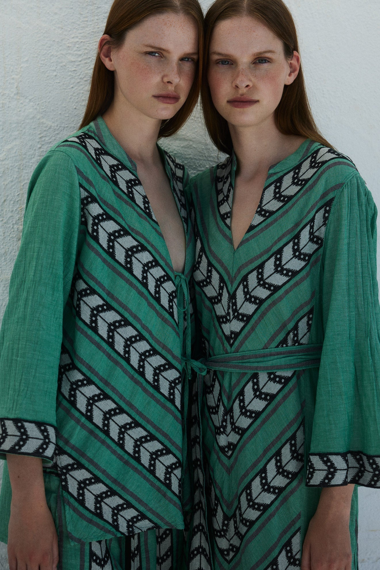 Devotion Twins Gorgeous tunic green/black