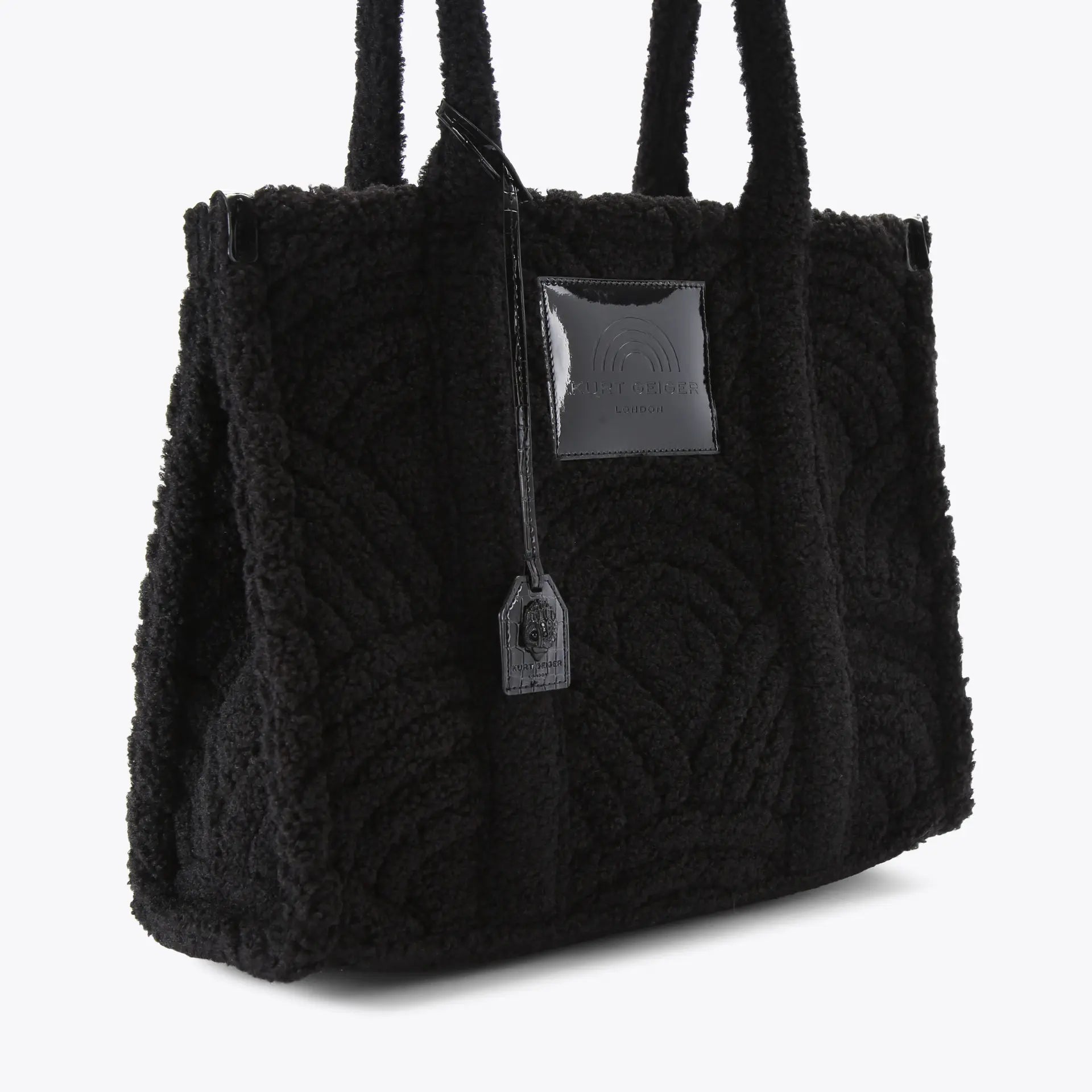 KURT GEIGER Fur LG Southbank Tote Bag