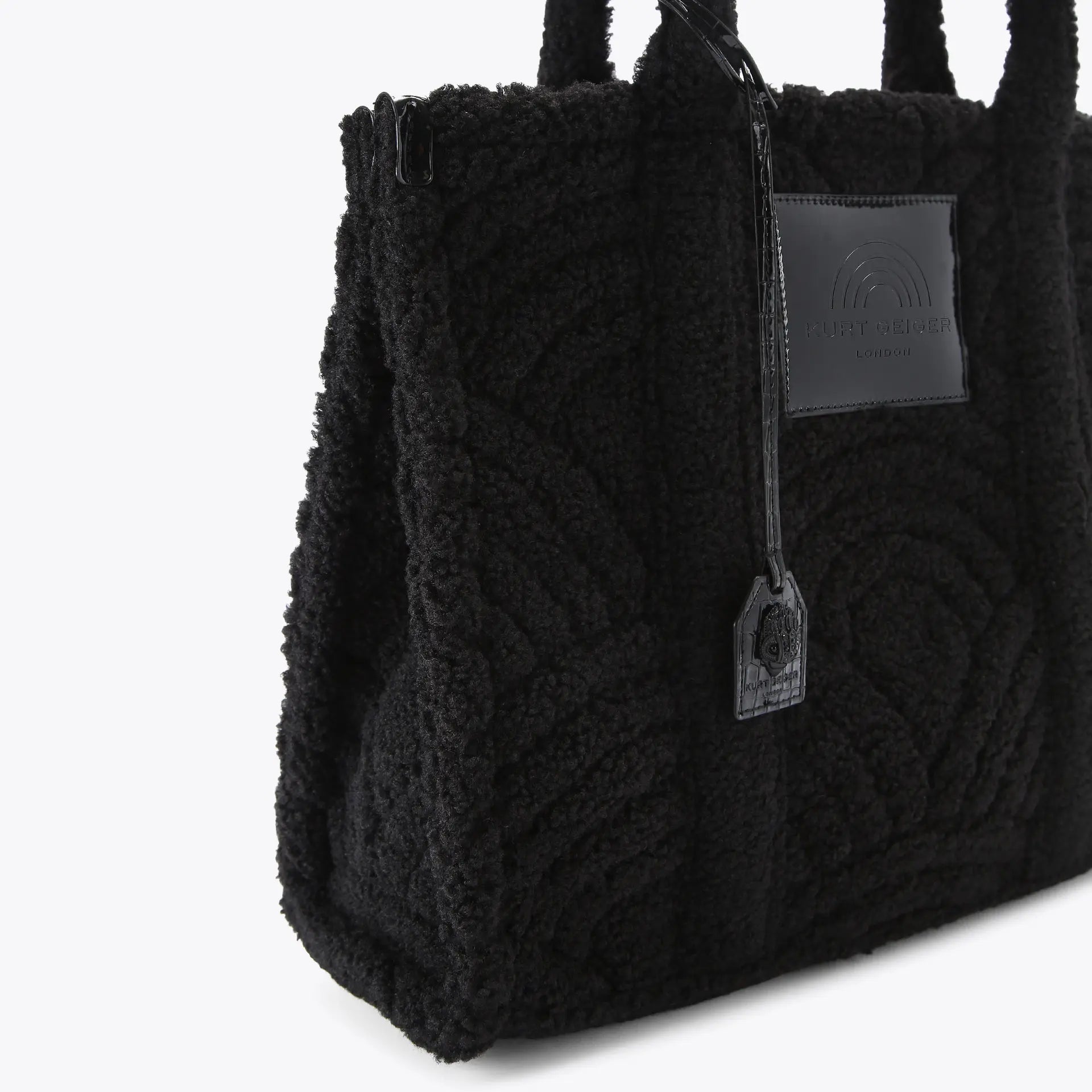 KURT GEIGER Fur LG Southbank Tote Bag