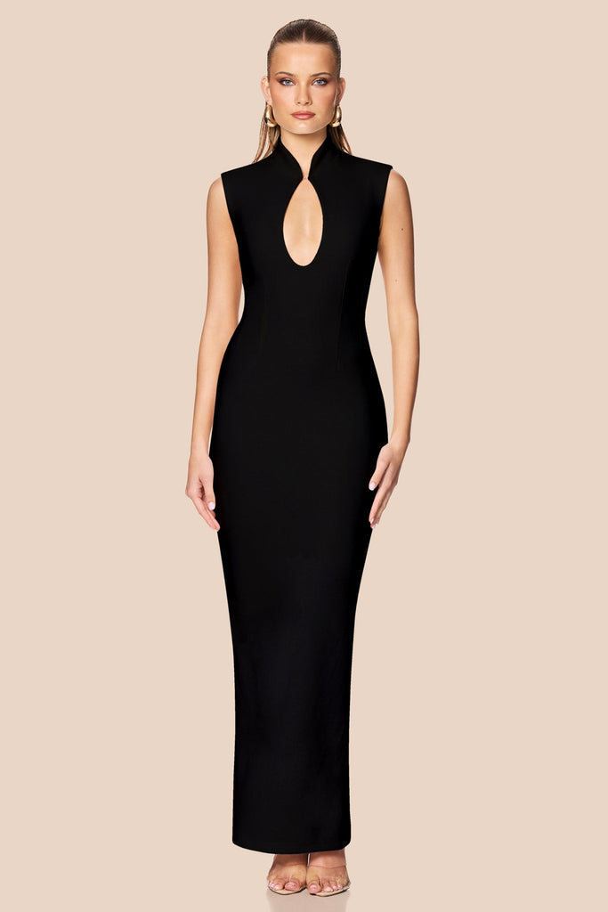 Nookie Gia Maxi Dress black NJFM2564