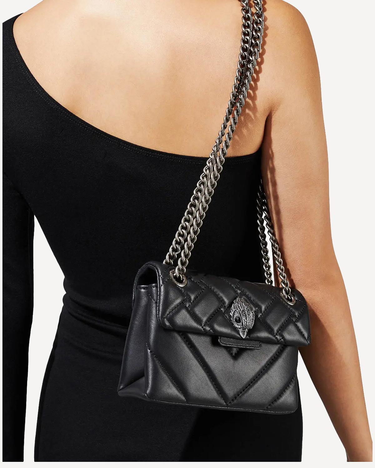 Kurt Geiger mini Kensington x Bag leather black