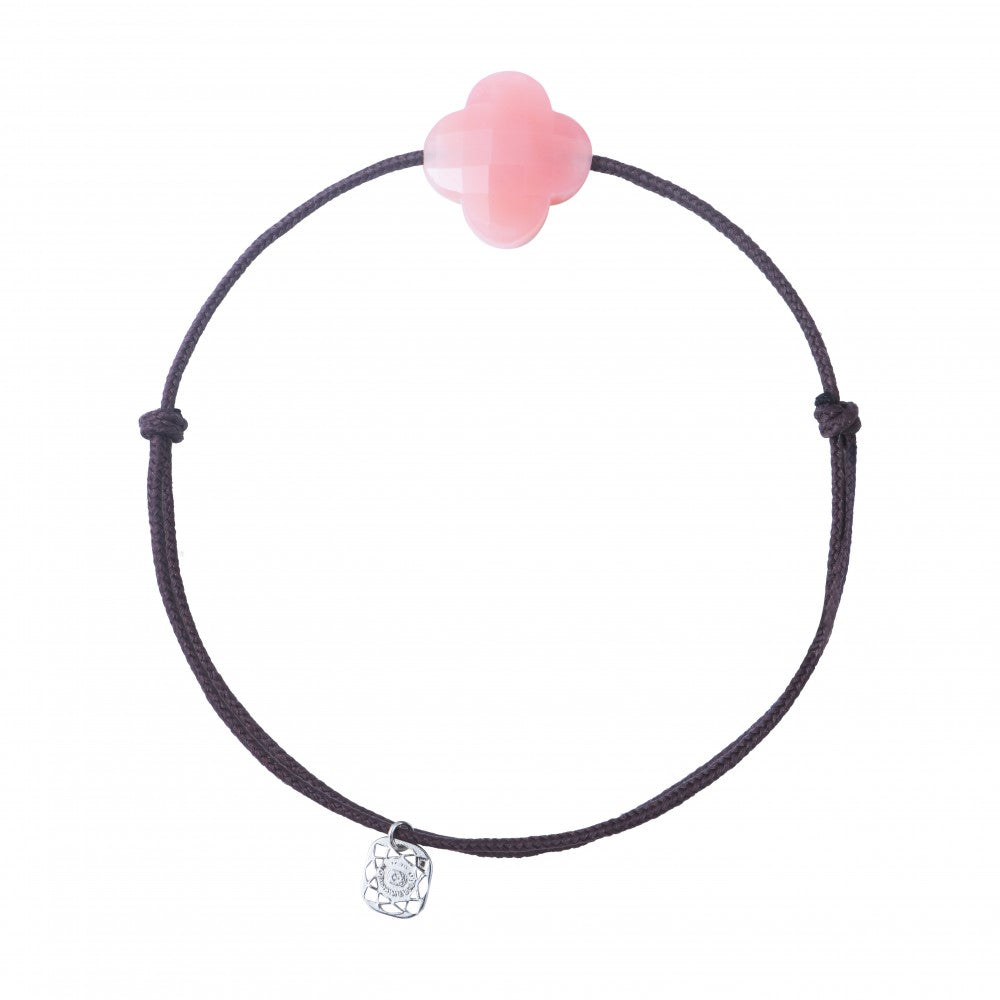 Morganne Bello Opal Clover Cord Bracelet