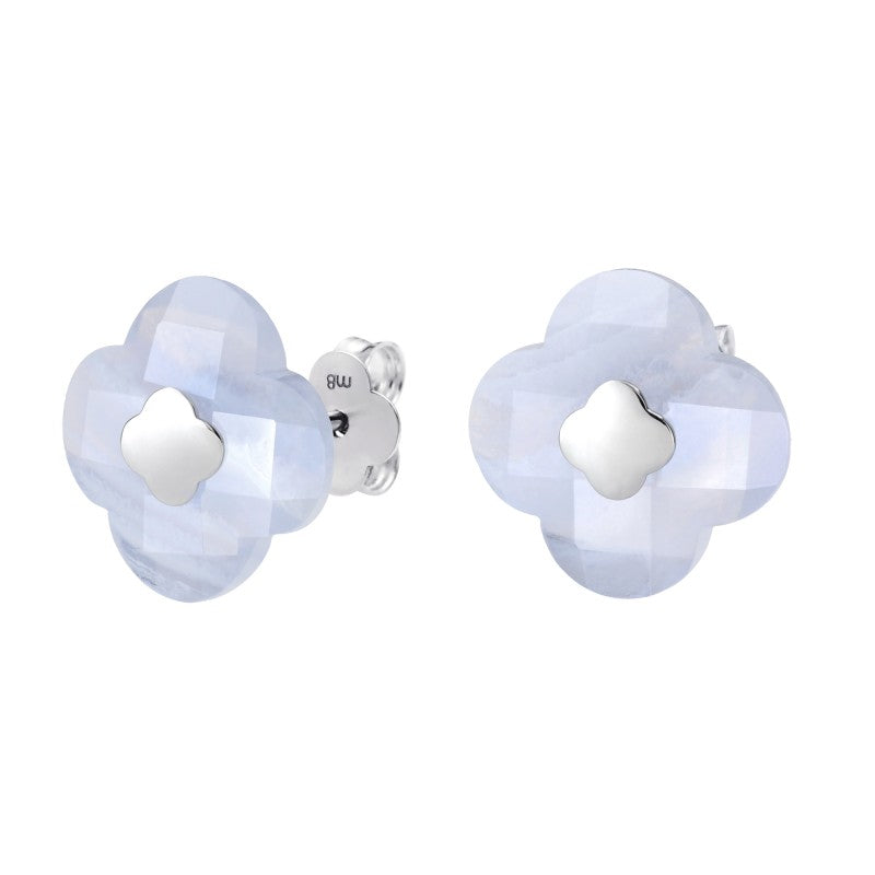 Morganne Bello Studs Victoria Agate