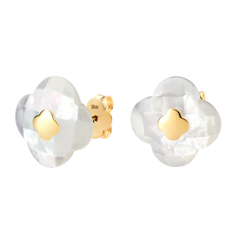 Morganne Bello Studs Victoria Mother Of Pearl