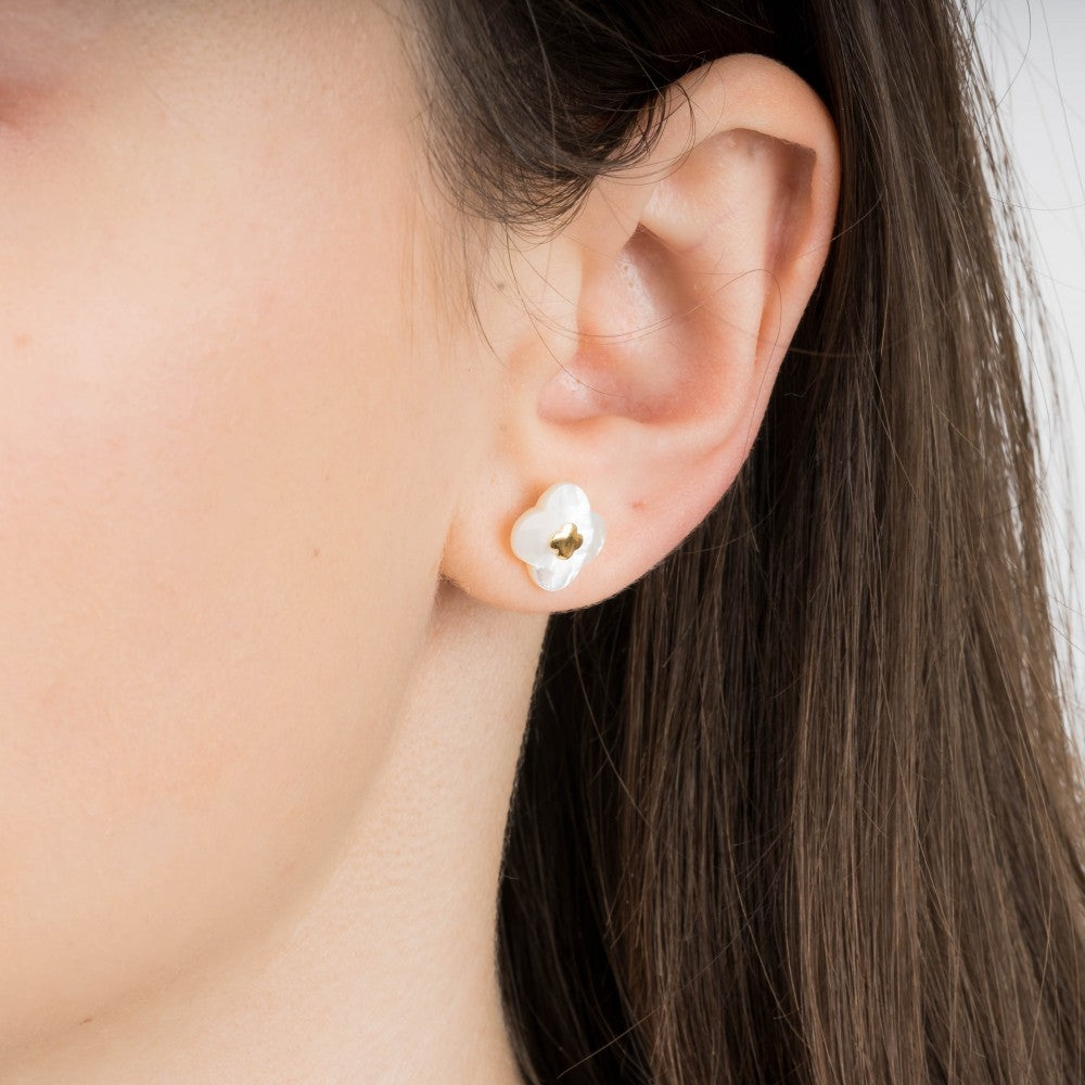 Morganne Bello Studs Victoria Mother Of Pearl