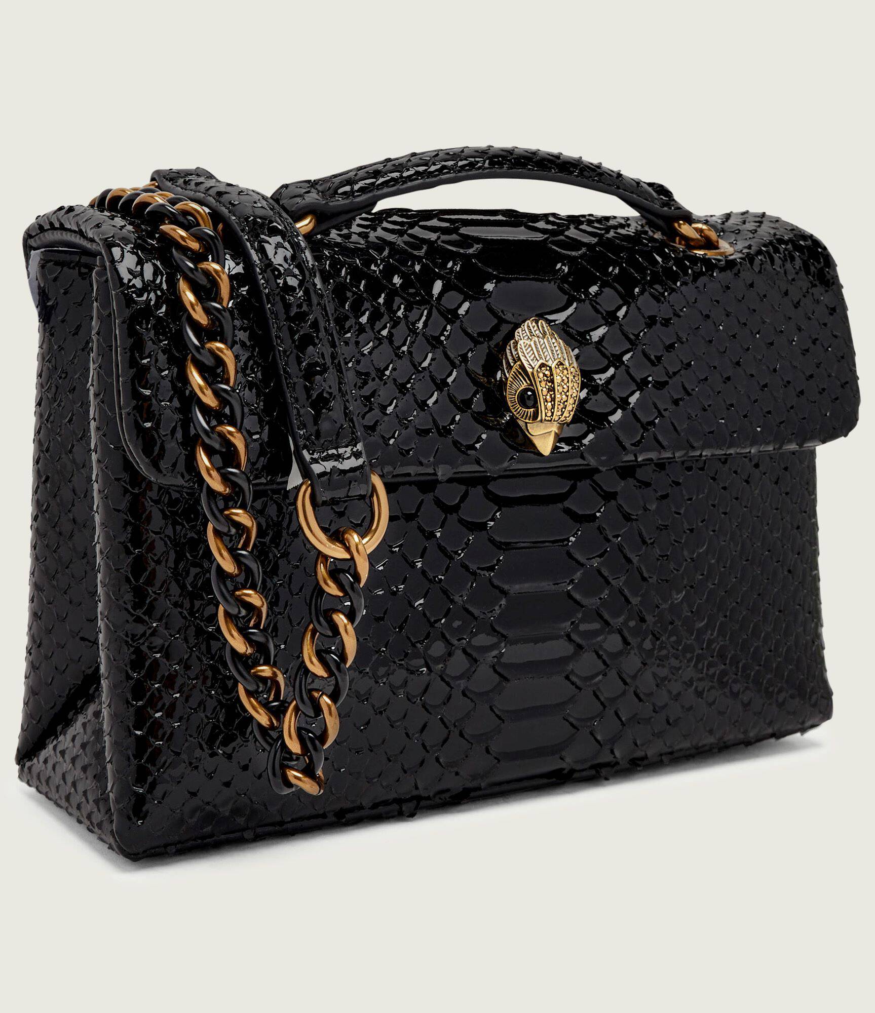 Kurt Geiger Kensington leather bag black