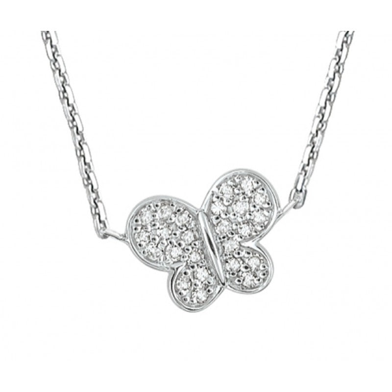 Morganne Bello White Diamonds Necklace